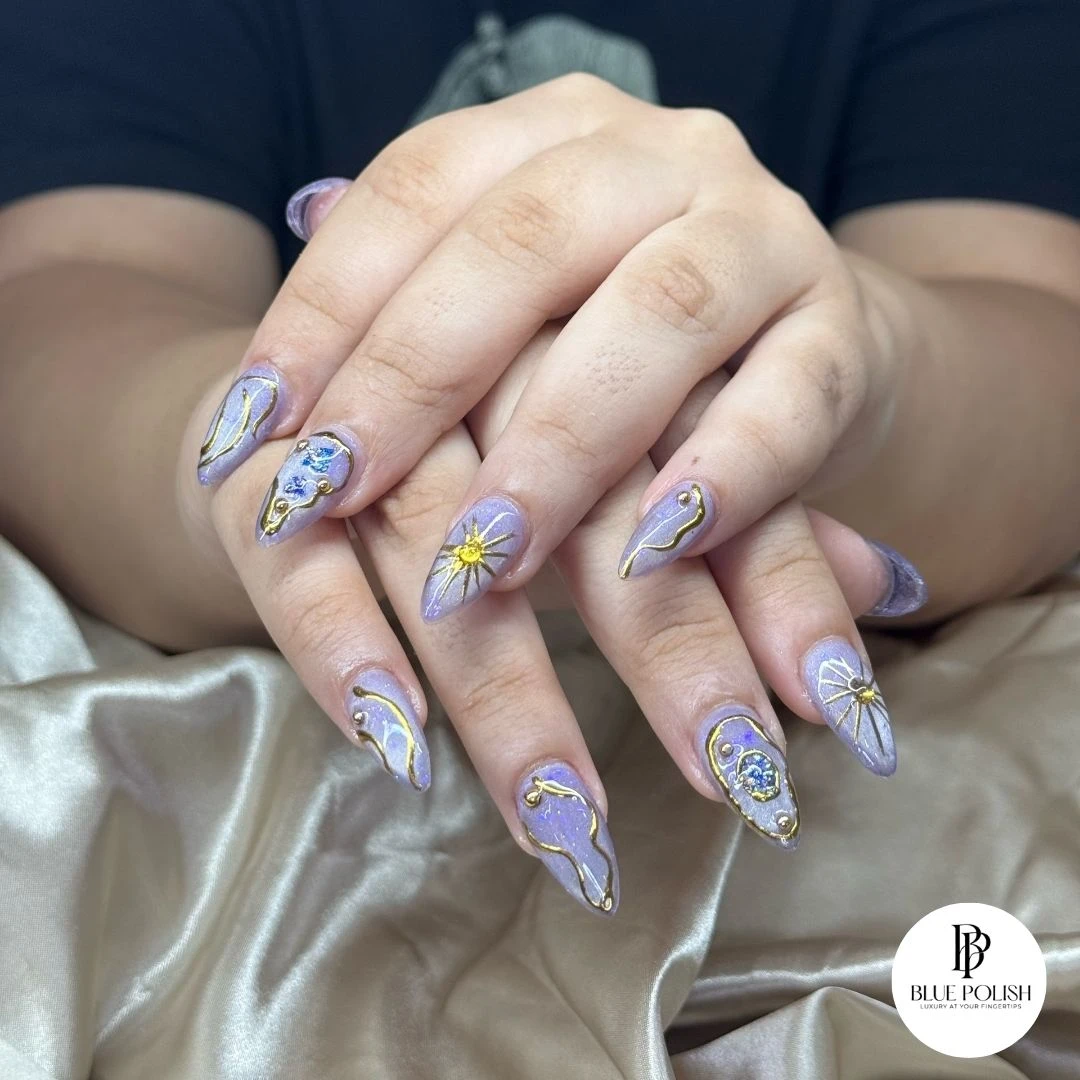 Blue Polish Nail Spa